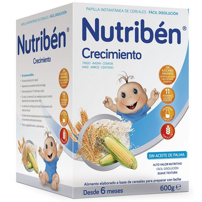 Nutribén Crescimento Cereais 600G